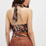 Butterfly Effect Halter Top by Free People - Terracotta