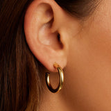 Carter Hoops Small Earrings - by Gorjana