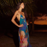 Catalina Maxi Dress by Free People - Sunset Combo
