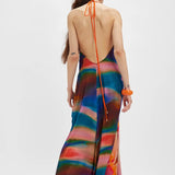 Catalina Maxi Dress by Free People - Sunset Combo