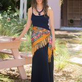 Charlotte Midi Dress by Bobi - Galaxy