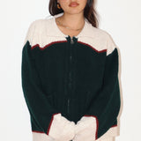 Cowgirl Print Mini Shorts - Off White