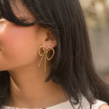 Cowgirl Print Denim Mini Dress - Cream