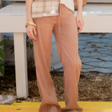 Elliott Lounge Pant - Mocha Mousse