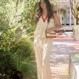 Flowy Tube Top -  Oatmeal