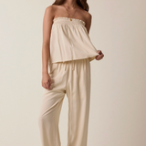 Flowy Tube Top -  Oatmeal