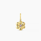 Lavender Flower Parker Charm  -  by Gorjana