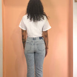 Straight Up High Rise Straight Jean by Daze - High Key