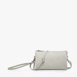 Riley Convertible Cross Body Purse, Wristlet or Clutch - Bone