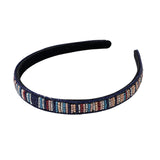 Sadie - Seed Bead Thin Luxe Headband - Copenhagen