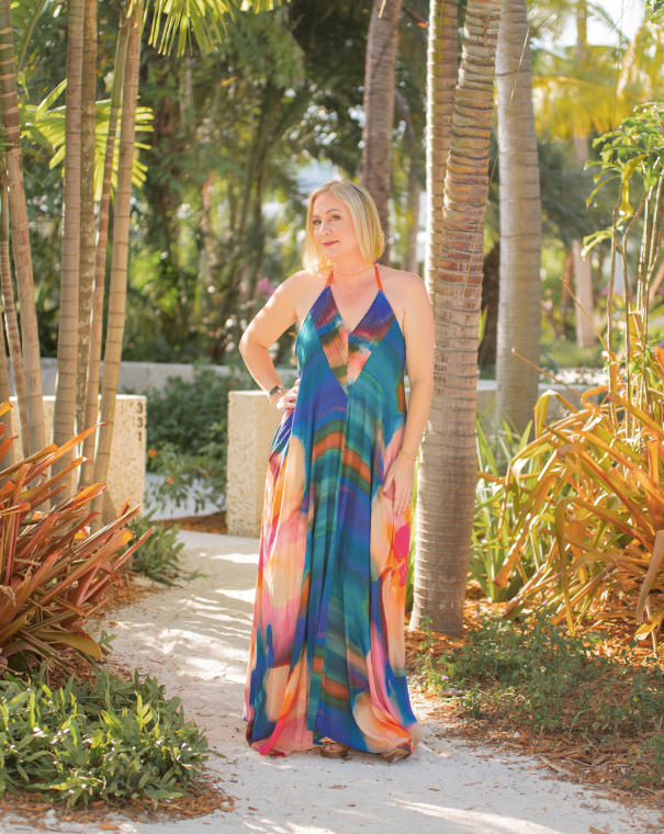 Catalina Maxi Dress by Free People - Sunset Combo