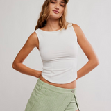 Iconic Tank by Free People - Whisper White