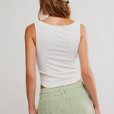 Iconic Tank by Free People - Whisper White