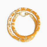 Bandana Wrap Bracelet - Yellow  - By Gorjana