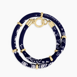 Bandana Wrap Bracelet - Navy  - By Gorjana