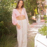 Easy Wide Leg Pant - Linen