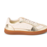 Gold  Off White Dana Sneakers by Matisse - Dana