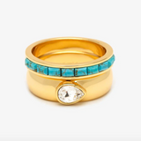 Pura Vida -  High Tide Ring Set