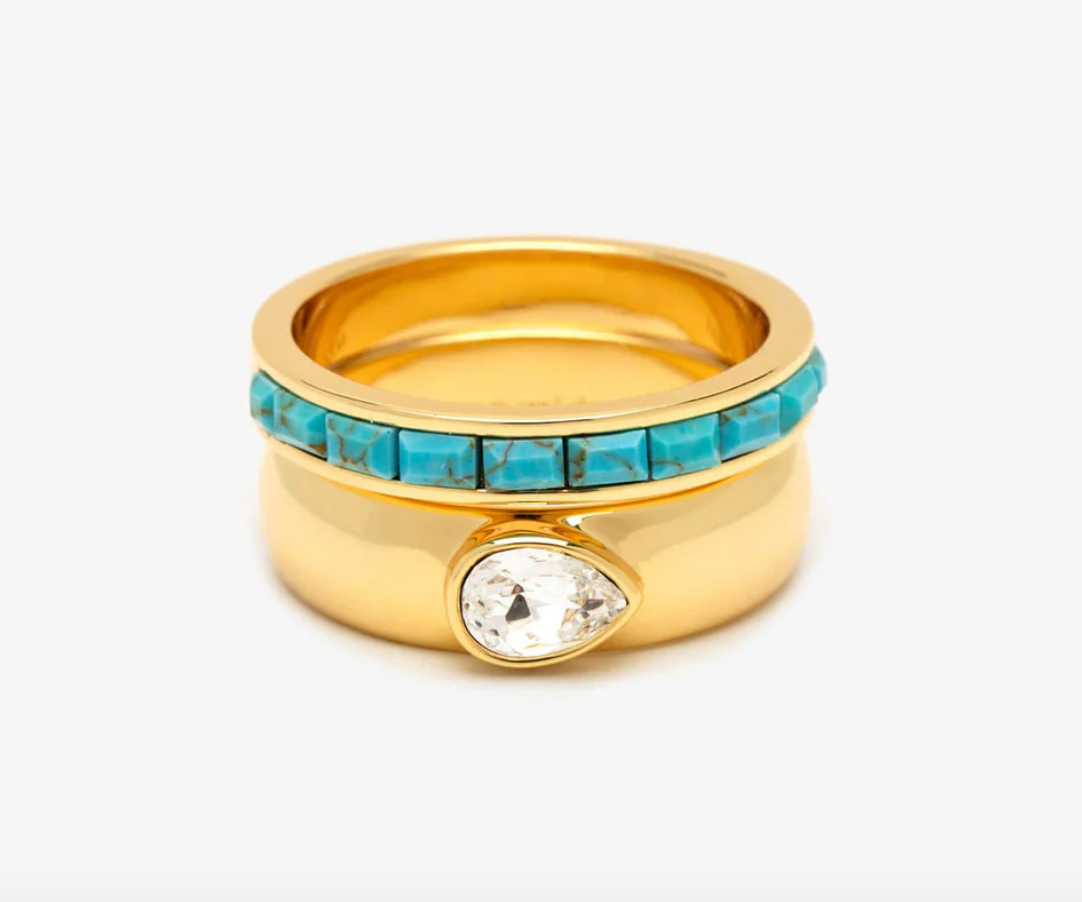 Pura Vida -  High Tide Ring Set