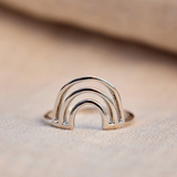 Pura Vida - Chasing Rainbows Ring - Silver