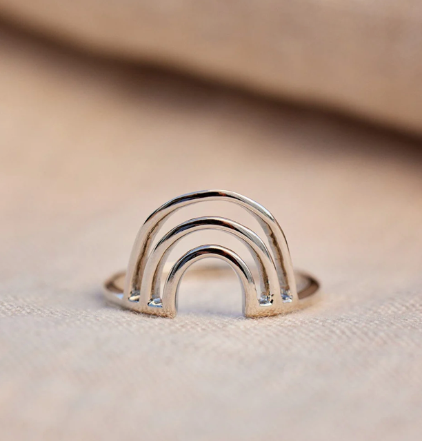 Pura Vida - Chasing Rainbows Ring - Silver