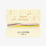 Pura Vida Bracelets - Gifting  Bracelet On Card -  Happy Birthday