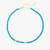 Pura Vida -  Turquoise Stone Choker Necklace
