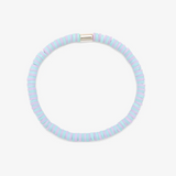Pura Vida Bracelets - Seascape Vinyl Stretch Bracelet -  SFUP Blue Purple