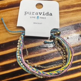 Laguna String & Chain Gold Bracelet - Pura Vida