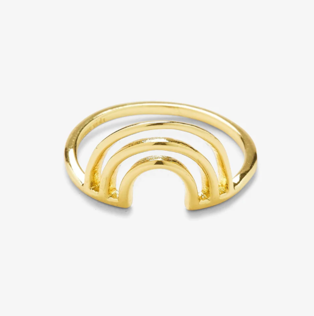 Pura Vida - Chasing Rainbows Ring - Gold