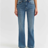 Heartbreaker Mid Rise Flare Jean by Daze - Text Me