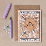 Tarot Sun Birthday Greeting Card by Sister Paper Co.