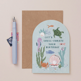 Under The Sea Birthday Greeting Card by Sister Paper Co.