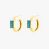 Pura Vida -  Tulum Hoop Earrings Gold