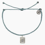Pura Vida - Palm Burst Silver Charm Bracelet - Smoke