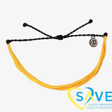 Pura Vida - Suicide Awareness Thread Charm Bracelet - Silver