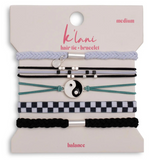 Mixed 5 Pack Hair Ties - Balance - K'lani Hairties