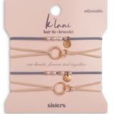 Mixed 4 Pack Hair Ties - Sisters - K'lani Hairties