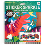 Dinosaur Land Sticker Sparkle Poster Activity Kit