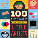 100 First Words For Little Artist Book