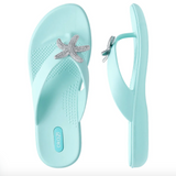 Livie Sandal w/ Large Starfish - Signature Blue by Oka B