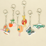 Bag Charm - Enamel - Lucky Feather Collection
