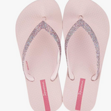 Ana Sparkle Sandals by Ipanema - Light Pink Glitter