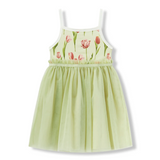 Stretch Ballet Dress by Milkbarn- Tulip