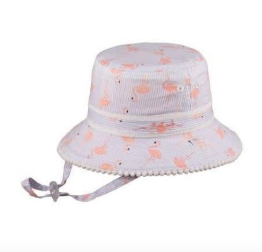 Baby Girls Bucket Hat - Camille - Pink