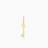 Heart Key Statement Charm - by Gorjana