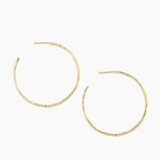 Taner Hoop Earrings by Gorjana Gold
