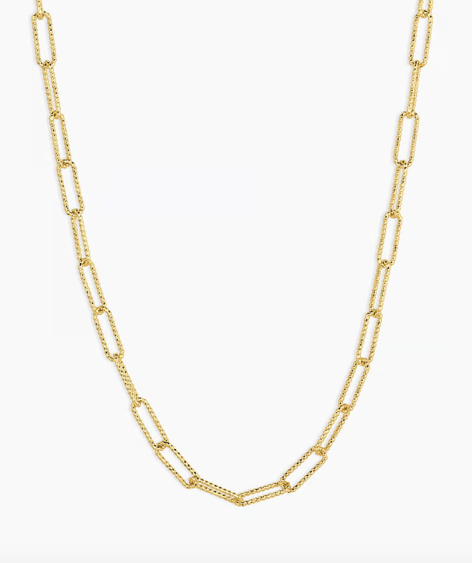 Crew Link Necklace by Gorjana