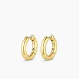 Lou Hoop Earrings - Gold - by Gorjana
