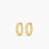 Crew Hoop Earrings - Gold by Gorjana
